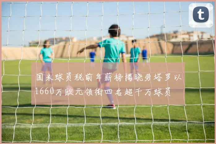 国米球员税前年薪榜揭晓劳塔罗以1660万欧元领衔四名超千万球员